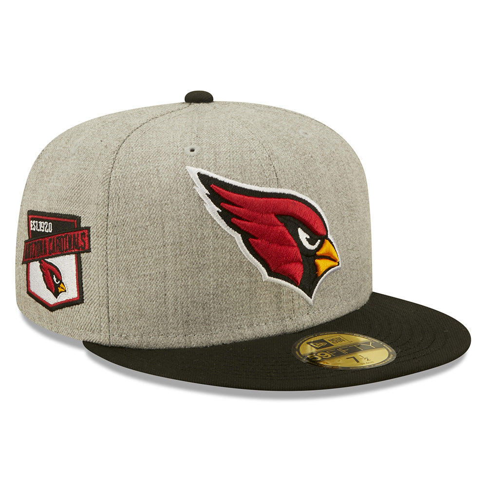 NFL Arizona Cardinals New Era Heather Patch 59FIFTY Fitted