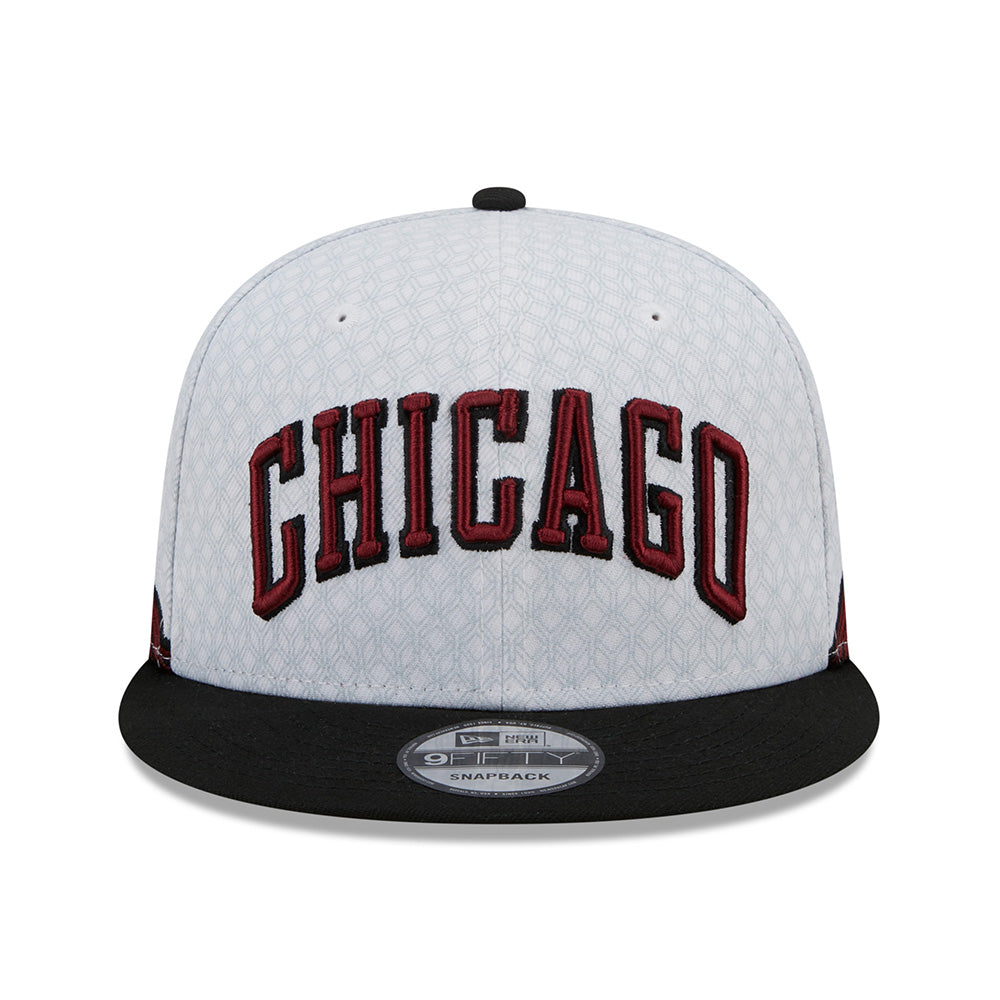 New Era Chicago Bulls baseball shirt in grey