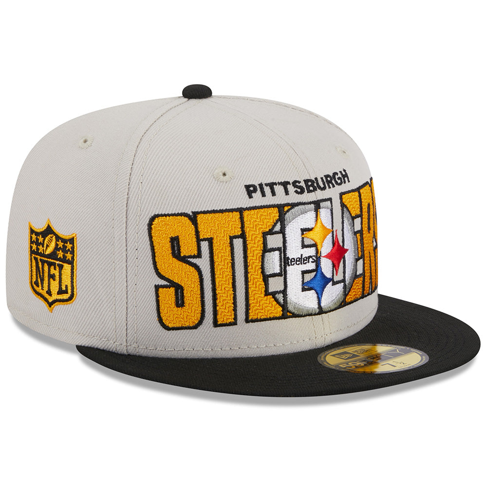 NFL Pittsburgh Steelers New Era 2023 On-Stage Draft 59FIFTY Fitted