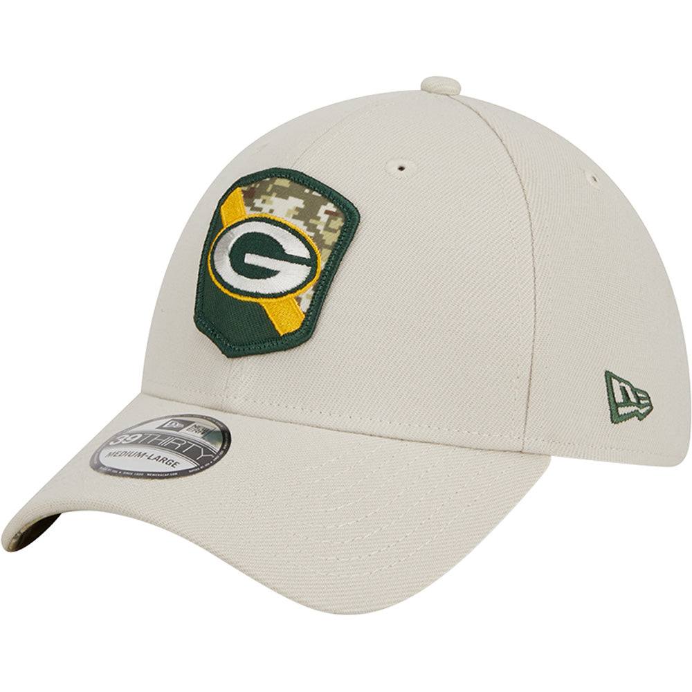 NFL Green Bay Packers New Era 2023 Salute to Service 39THIRTY Flex Fit