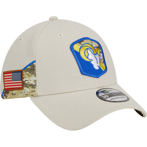 NFL Los Angeles Rams New Era 2023 Salute to Service 39THIRTY Flex Fit
