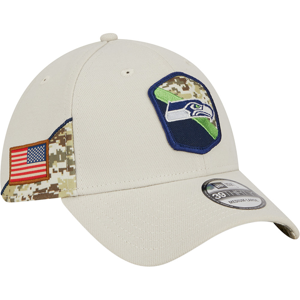 NFL Seattle Seahawks New Era 2023 Salute to Service 39THIRTY Flex Fit