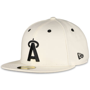 MLB Los Angeles Angels New Era Box Score 59FIFTY Fitted