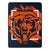 NFL Chicago Bears Northwest Dimensional 46x60 Super Plush Throw