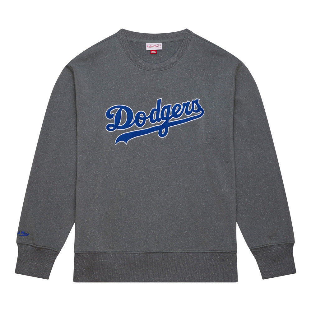 MLB Los Angeles Dodgers Mitchell & Ness Snow Washed Crew