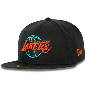 NBA Los Angeles Lakers New Era Red Rock 59FIFTY Fitted