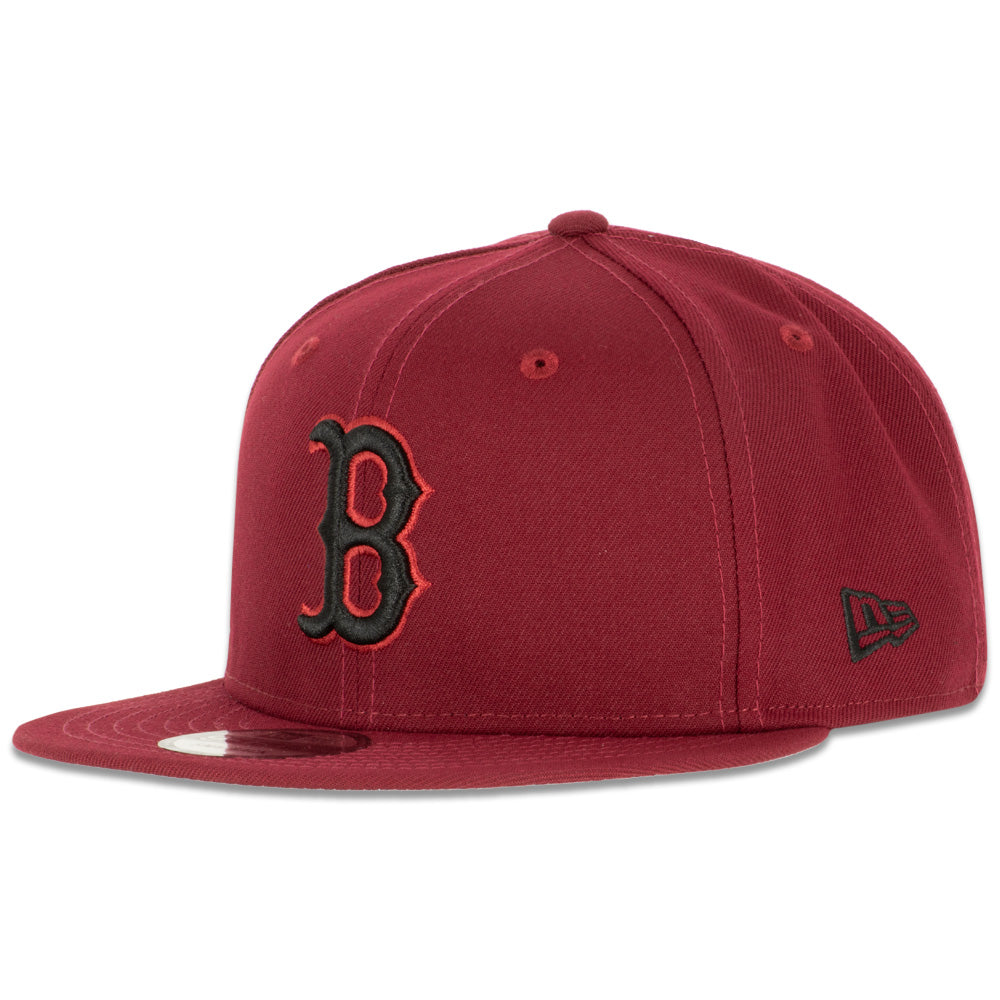 MLB Boston Red Sox New Era Red Wine 9FIFTY Snapback