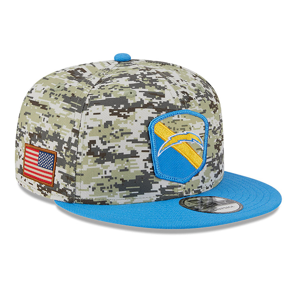NFL Los Angeles Chargers New Era 2023 Salute to Service 9FIFTY Snapback