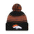 NFL Denver Broncos New Era Chilled Cuffed Knit