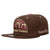 NBA Denver Nuggets Mitchell & Ness Hardwood Classics Brown Sugar Fitted
